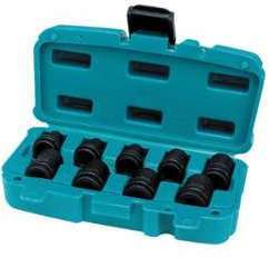 Coffret 9 douilles MAKITA P-46953 pour boulonneuse