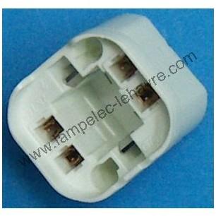 Douille GX24q4 pour lampe LYNX TE 42W Douille GX24q4 pour lampe