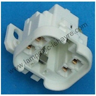 Douille G24q1 pour lampe LYNX DE 10 13W Douille G24q1 pour lampe LYNX