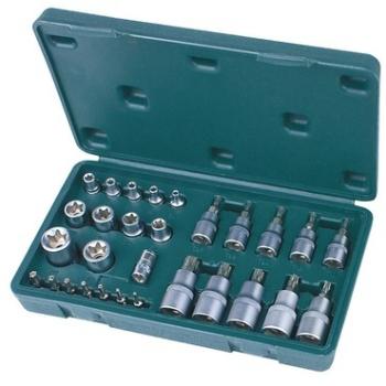 Brüder Mannesmann Kit de douilles et embouts torx