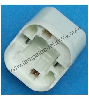 Douille G24d1 pour lampe LYNX D 10 13W Douille G24d1 pour lampe LYNX