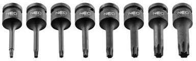 Douilles à chocs Torx 1/2 NEO TOOLS 08-712