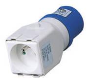 GEWISS - Adaptateur industriel domestique IEC 30