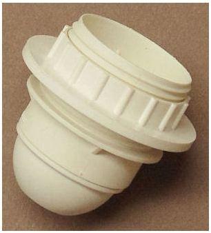 Douille simple bague E27 Blanche Douille simple bague E27 Blanche