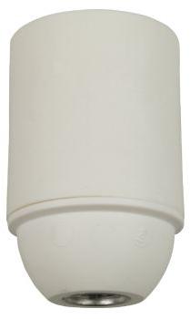 Douille lisse E27 Blanche Douille lisse E27 Blanche