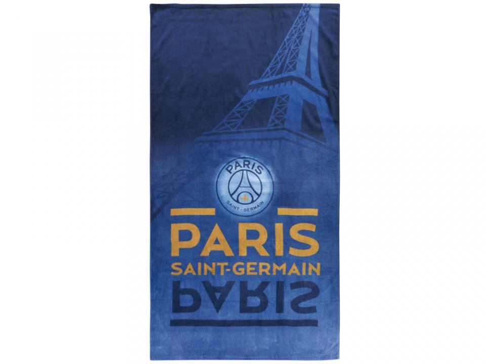 Drap de bain velours 100% coton logo Paris Tour Ei