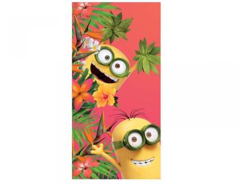 Drap de bain velours 100 coton fleurs jungle Flowers Drap de bain velours 100 coton