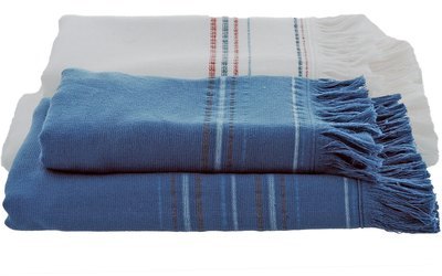 Drap de Douche Fouta Eponge 70x130 LAGON 380gr/m²