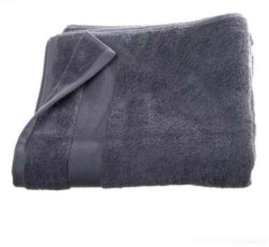 Serviette de bain (100 x 150 cm) Vita Anthracite