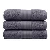 Drap de bain uni éponge 100% coton 560gr/m2 liteau