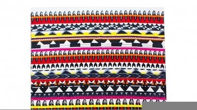 Serviette de Plage Wood Towely Rouge - Banana Moon