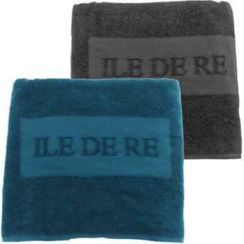 Drap de Bain jacquard 90X160cm 450gr/m² ILE DE RE