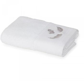 Plume Drap de douche 70x140cm à broderies