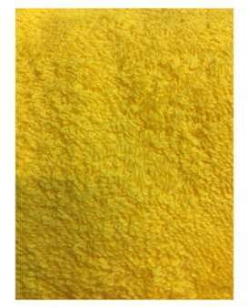 Drap de douche70x130 cm couleur jaune Drap de douche70x130 cm couleur