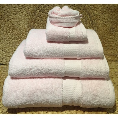 Salomé Prestige Drap de douche Peigné Rose