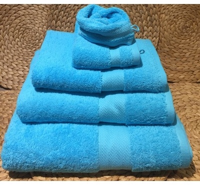 Salomé Prestige Drap de douche Peigné Turquoise