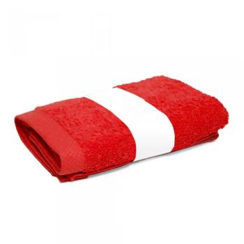 Drap de douche 70x140 cm PURE Rouge 550 g m2 Drap de douche 70x140 cm PURE