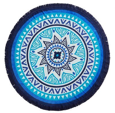 Fouta ronde et doublée éponge Naxos - La Redoute I