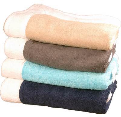 Drap de plage 100x180cm 500gr/m² bordé 4 cotés