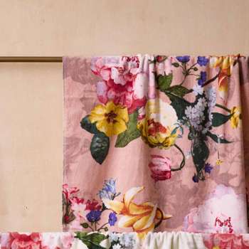 Drap de plage Fleur Rose 100 180 Drap de plage Fleur Rose 100