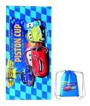 Drap de plage coton 320gr/m2 CARS CUP DISNEY Coule