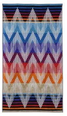 Drap de plage 100x180 cm éponge velours 380 g/m² A