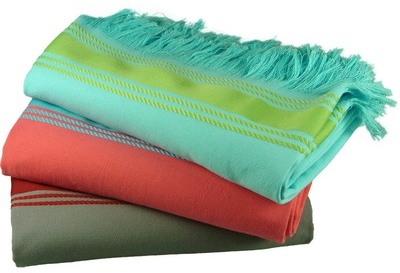 Drap de Plage/Plaid TOUT EN 1 - 150x180cm BAHAMAS