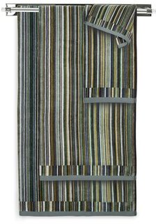 Serviette En Velours à Micro Rayures Next