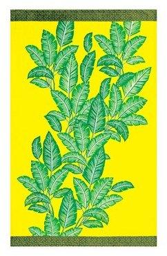 Serviette de plage Havana - 100 x 170 cm - Citron