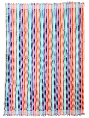 Drap de plage Seafolly Fringe Benefits Multicolore