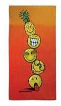 Drap de plage coton 320gr/m2 SMILEY COCKTAIL