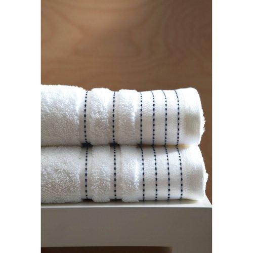 Drap De Bain Micro-coton 600 Gr/m² Sir Blanc Des V
