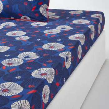Drap housse en percale de coton, ENAKO - La Redout