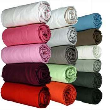 Drap housse Percale Uni SENSEI 80 Fils cm Drap housse Percale Uni SENSEI