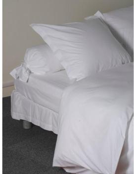 Drap Housse Nicole Germain 70x190 13/20 blanc coto