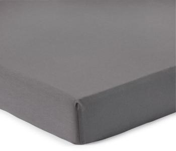Drap housse 140x200cm avec bonnets de 30cm Gris