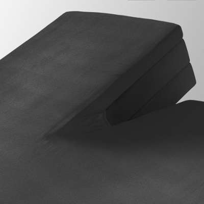Drap housse Split Topper de couleur anthracite en