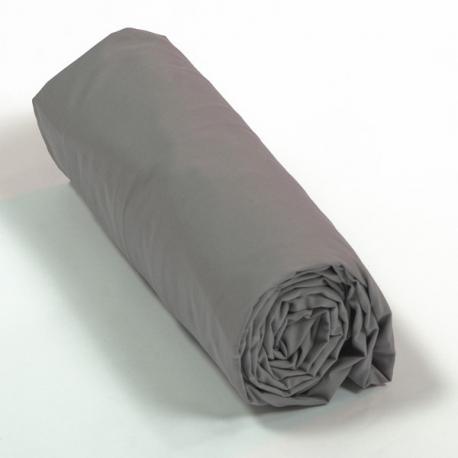 Drap housse percale 120x190 bonnet 30 cm