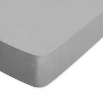 Drap housse uni 120x190 cm 100 coton ALTO Alu Drap housse uni 120x190 cm