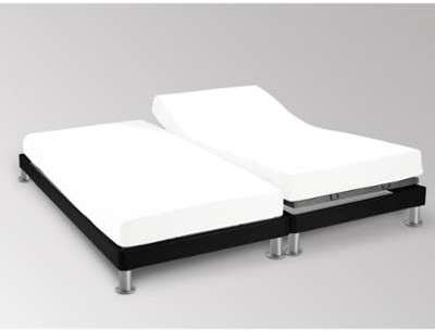 Drap housse blanc TPR jersey extensible 2x70x190