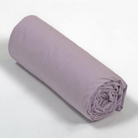 Drap housse percale 120x190 bonnet 30 cm