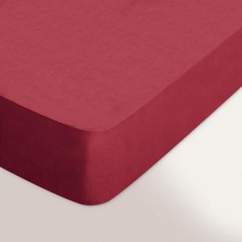 Drap housse uni 70x190 cm 100% coton ALTO Garance