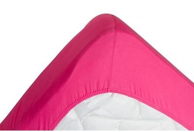Drap housse jersey 60x120 et 70x140 DOUCEUR rose