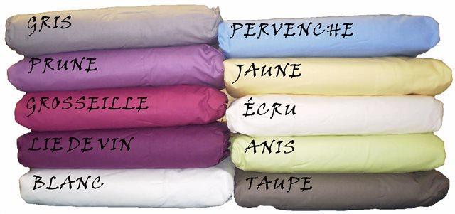 Drap housse percale de coton Tease Drap housse percale de coton