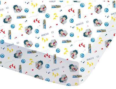 Drap housse 100 coton Beyblade 90x190cm Drap housse 100 coton Beyblade