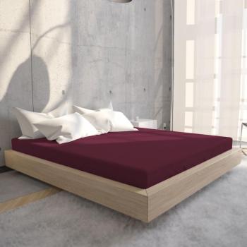 Drap housse uni simple jersey 135 gr/m² - 80/90/10