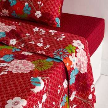 Drap, Miss China rouge - La Redoute Interieurs