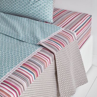Drap plat, flanelle imprimée, Métismix - La Redout