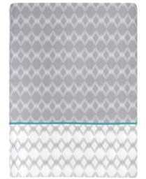 Drap plat Percale de coton peigné 80 fils/cm2 Blan