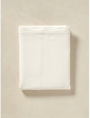 DRAP PLAT MÉTIS LAVÉ blanc